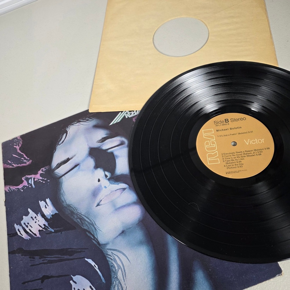 Michael Bolotin Vinyl LP 12" Black Michael Bolton Self-Titled 1975 RCA APL1-0992
